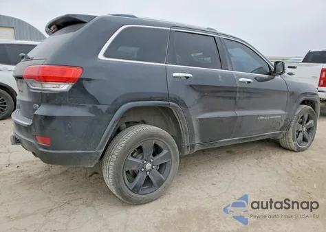 2016 Jeep Grand Cherokee Overland z USA, uszkodzony, nr VIN 1C4RJFCG4GC402256